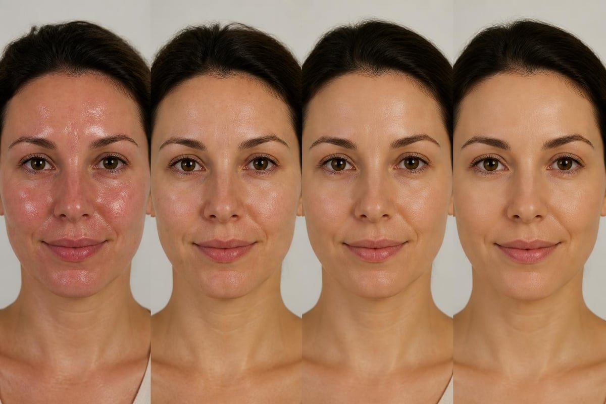 Microneedling treatment timeline
