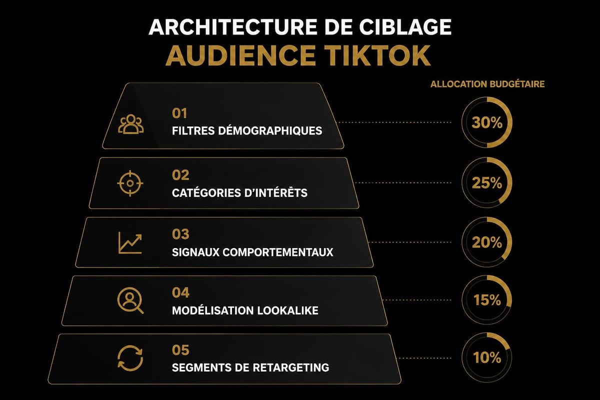 Audience targeting layers