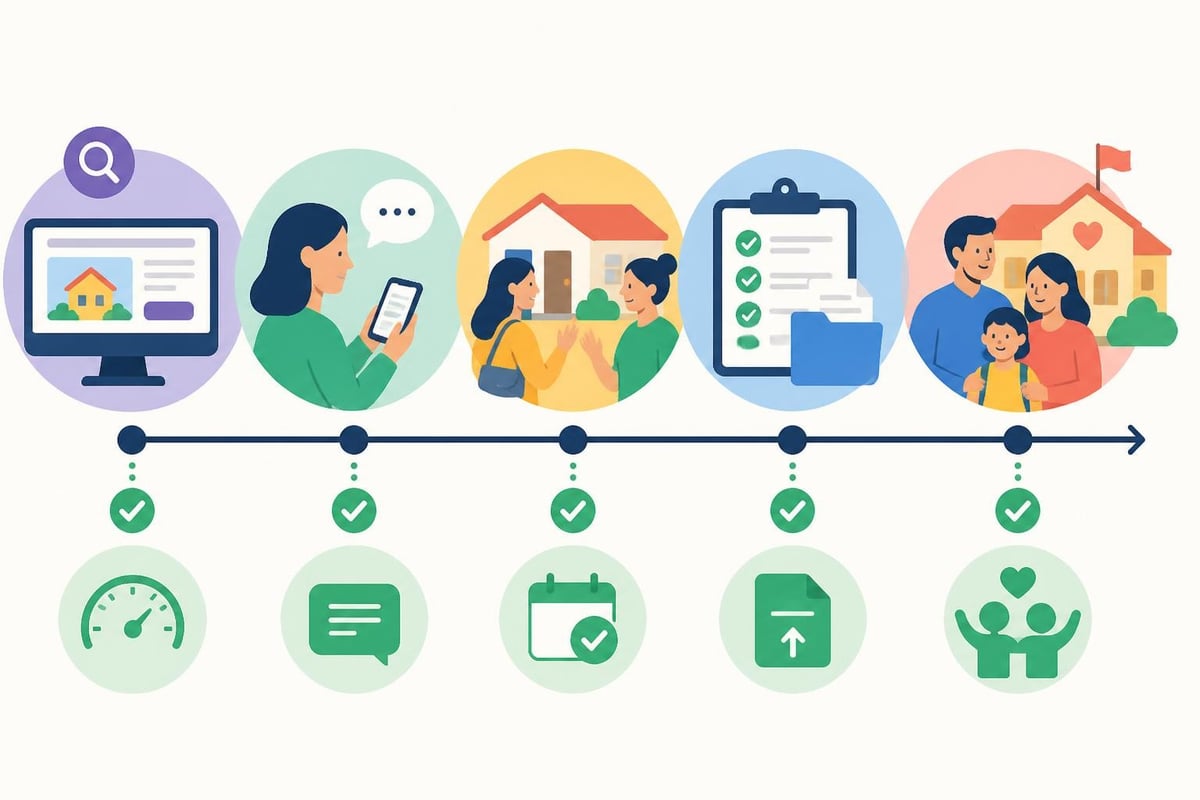 Enrollment funnel optimization