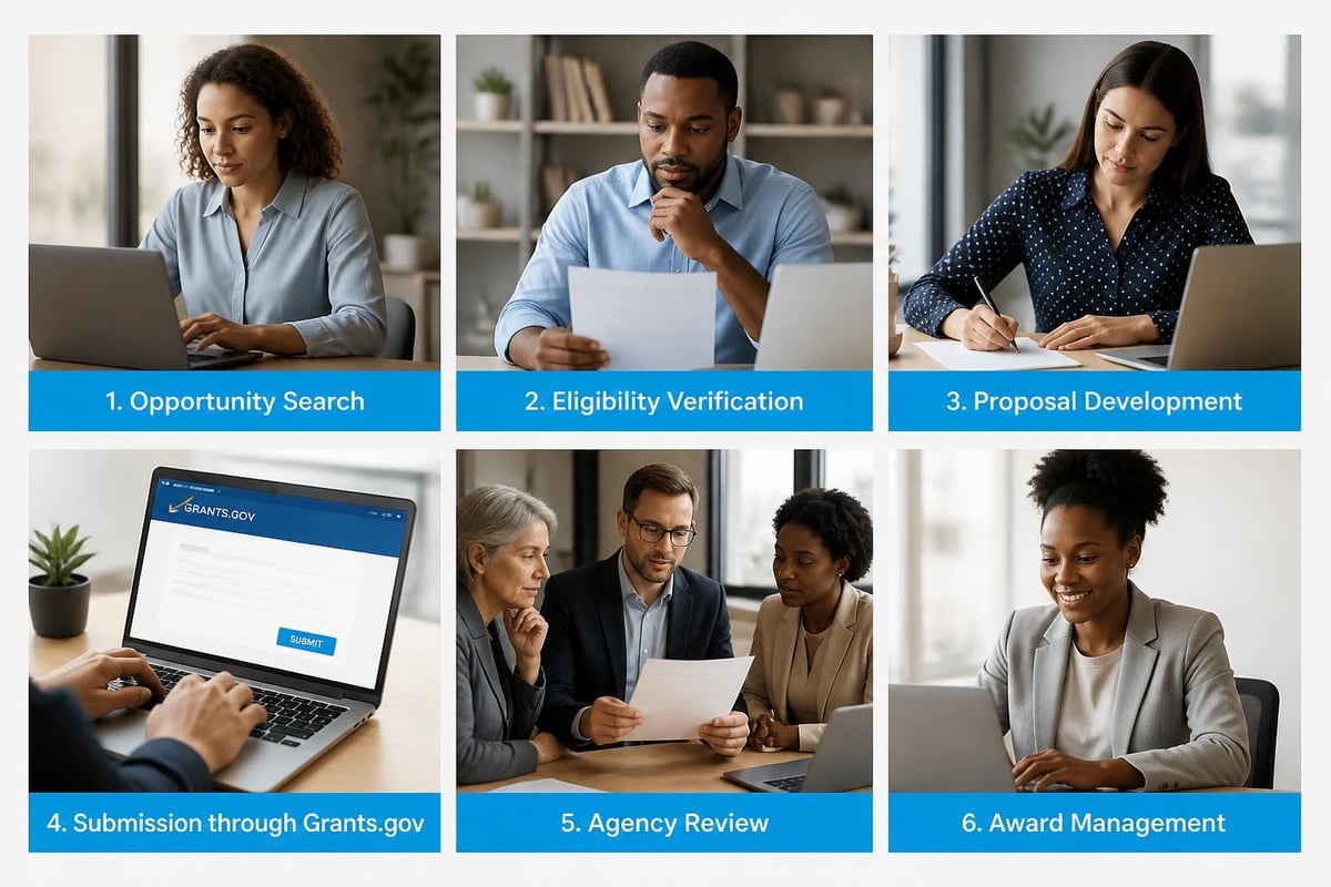 Federal grant application process