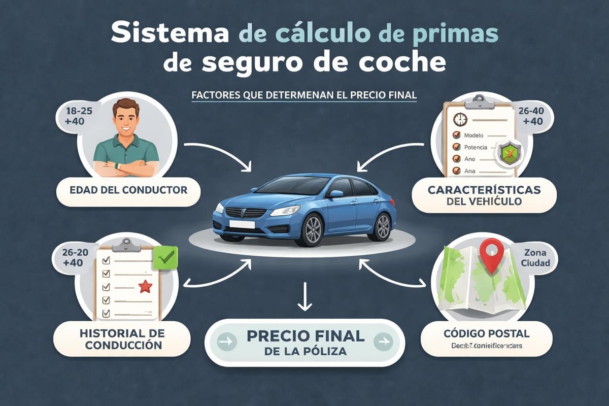 Factores que afectan el precio del seguro