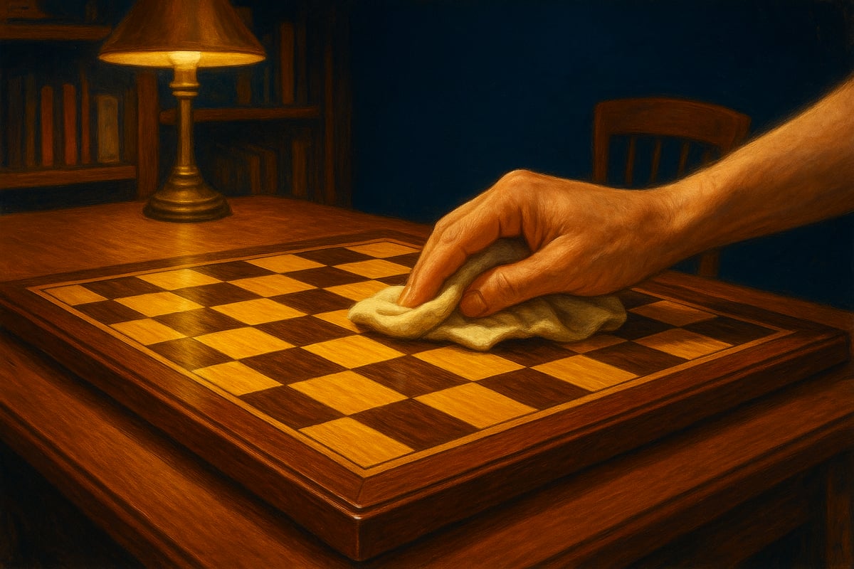 Caring for and Maintaining Your Wooden Chess Board