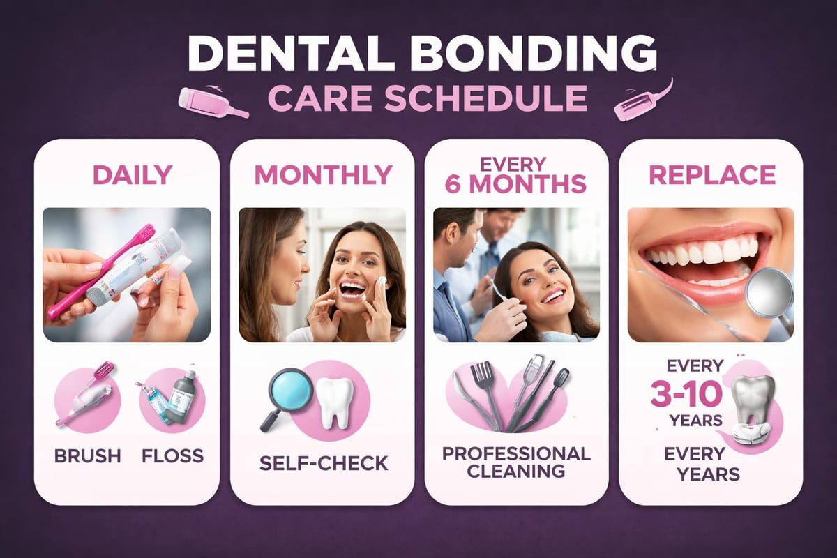 Bonding maintenance timeline