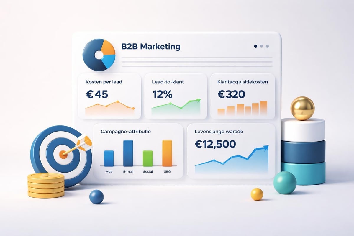 Marketing analytics dashboard