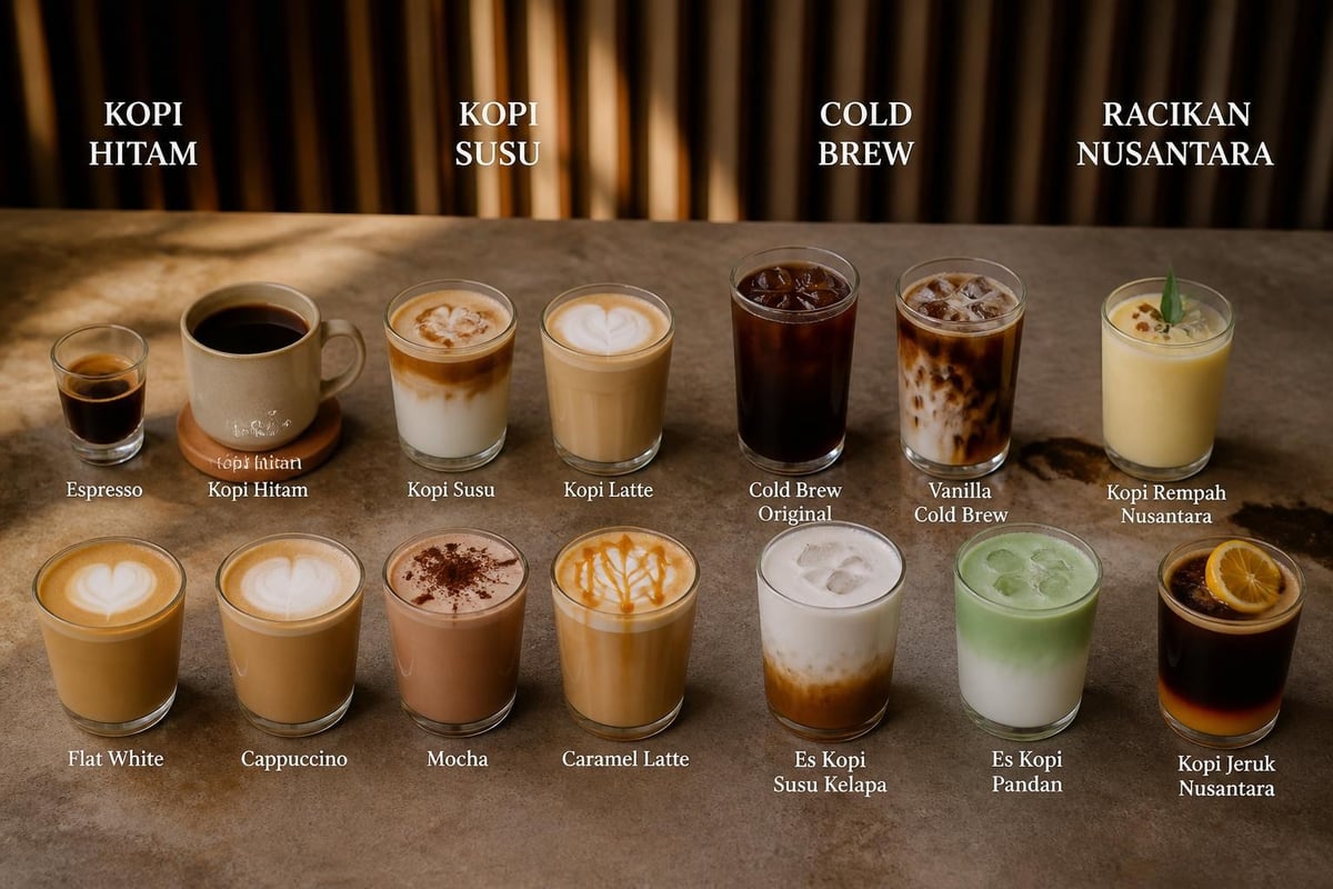 Tanamera coffee menu categories