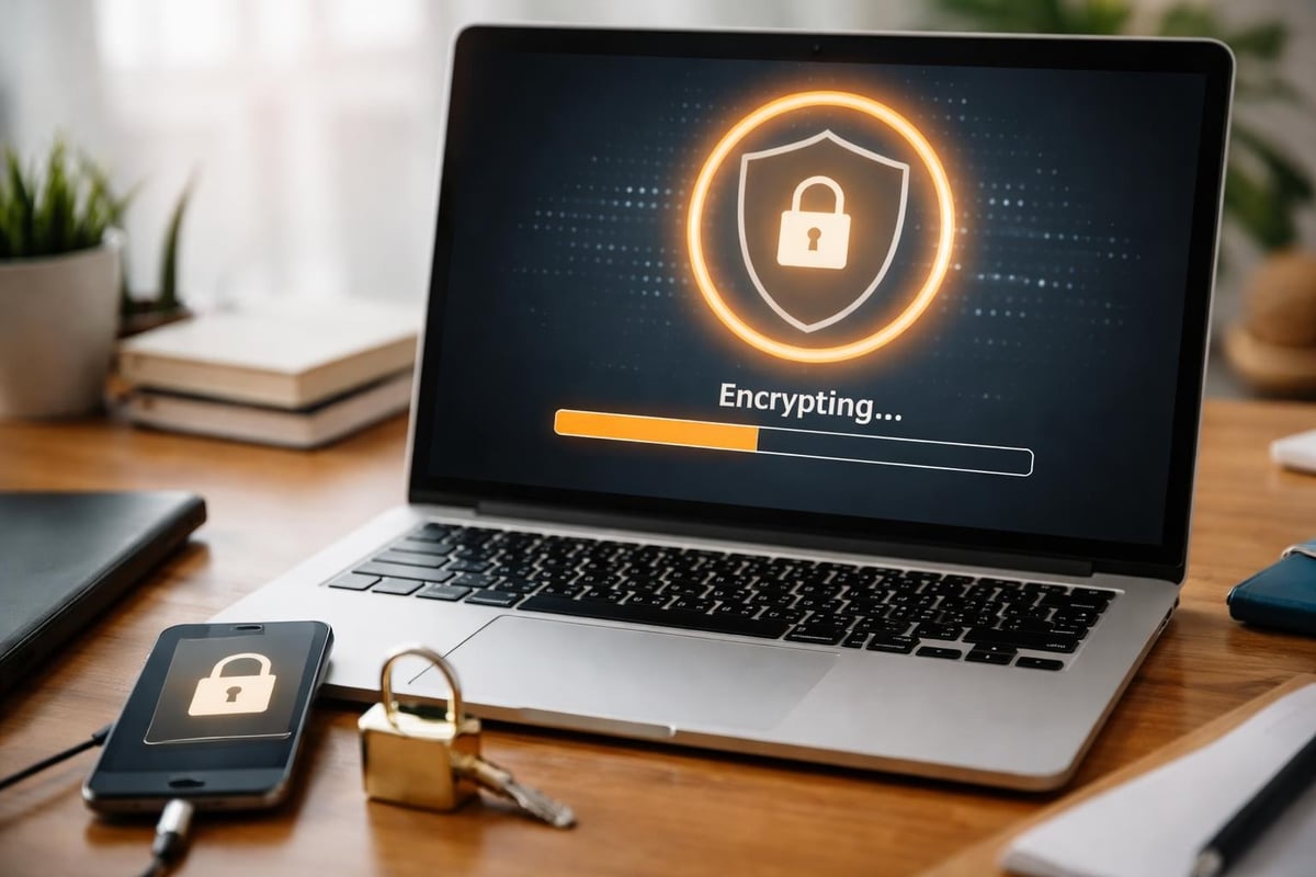 Zero-knowledge encryption workflow