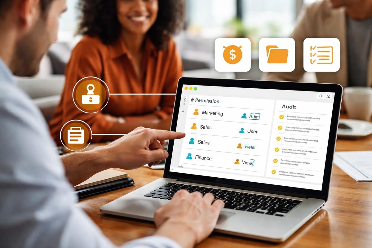 Team password sharing workflow