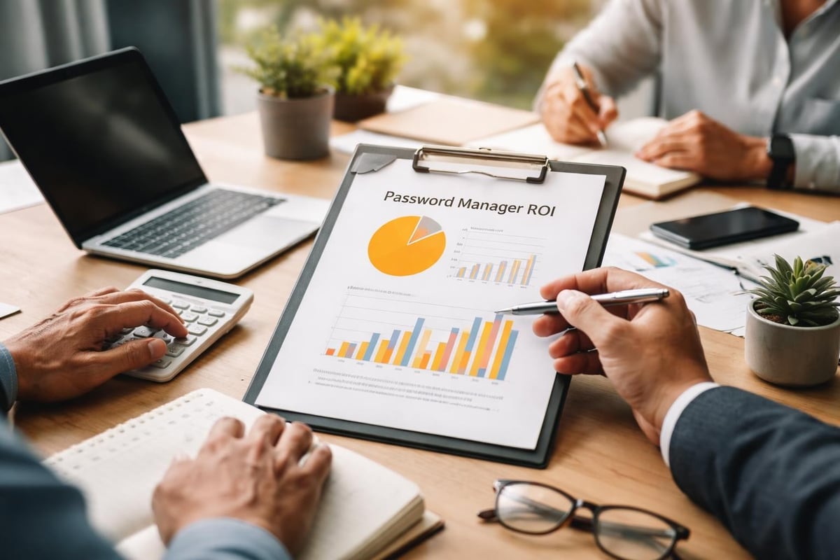 Password manager ROI calculation