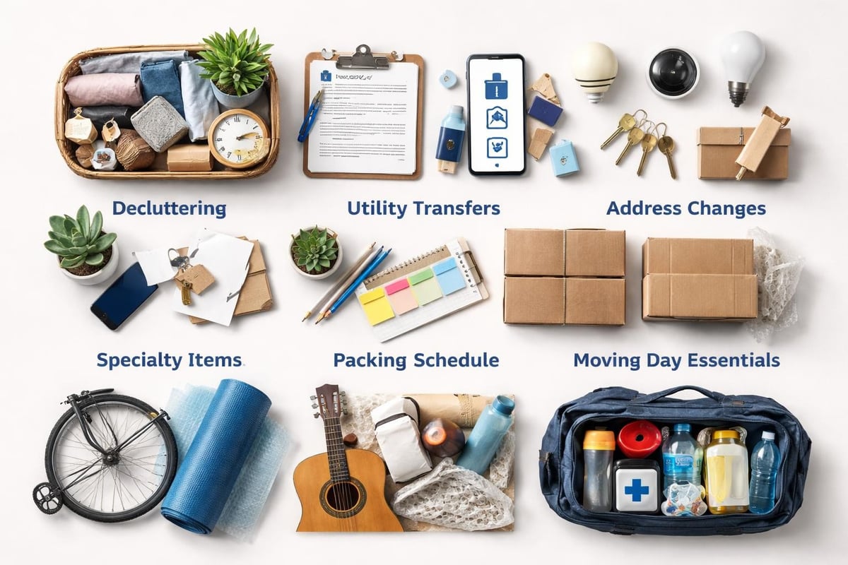 Moving preparation checklist