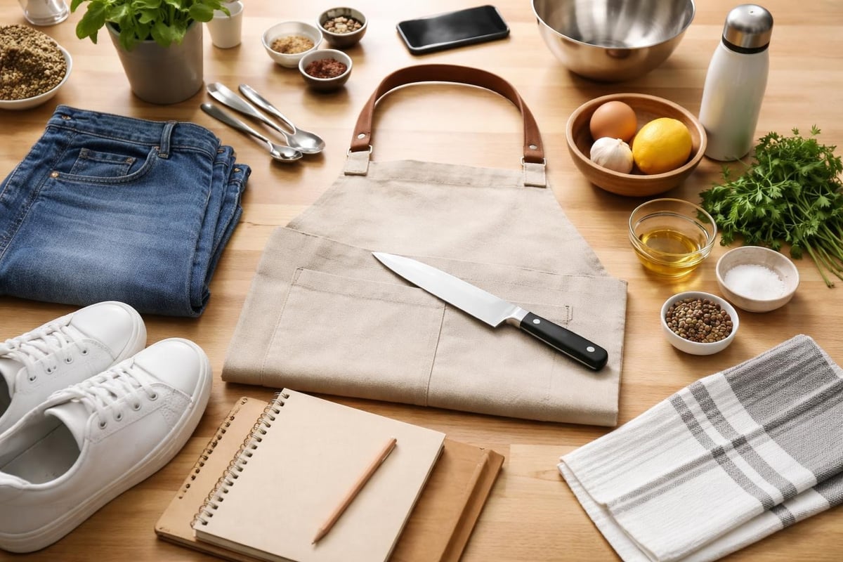 Kochkurs Vorbereitung