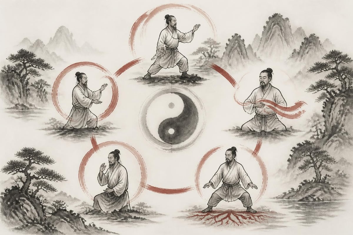 Tai chi easy foundational elements