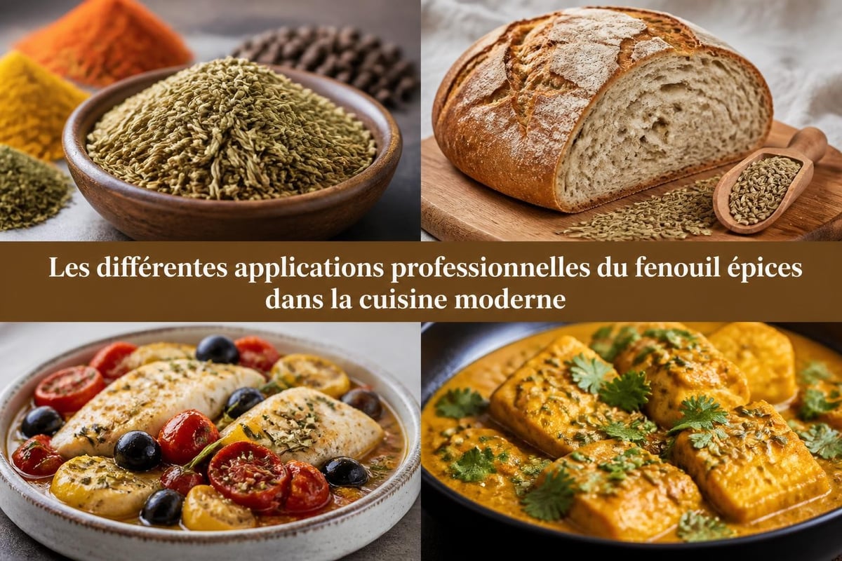 Applications culinaires fenouil