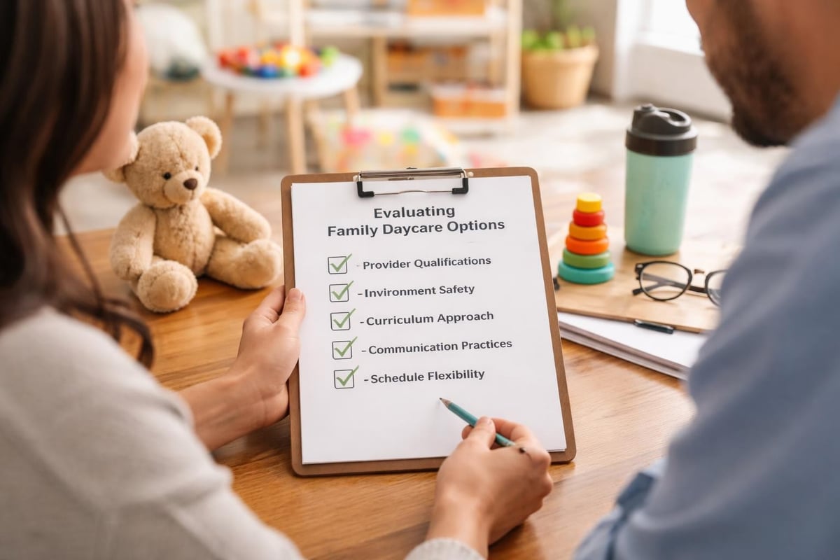 Choosing family care daycare