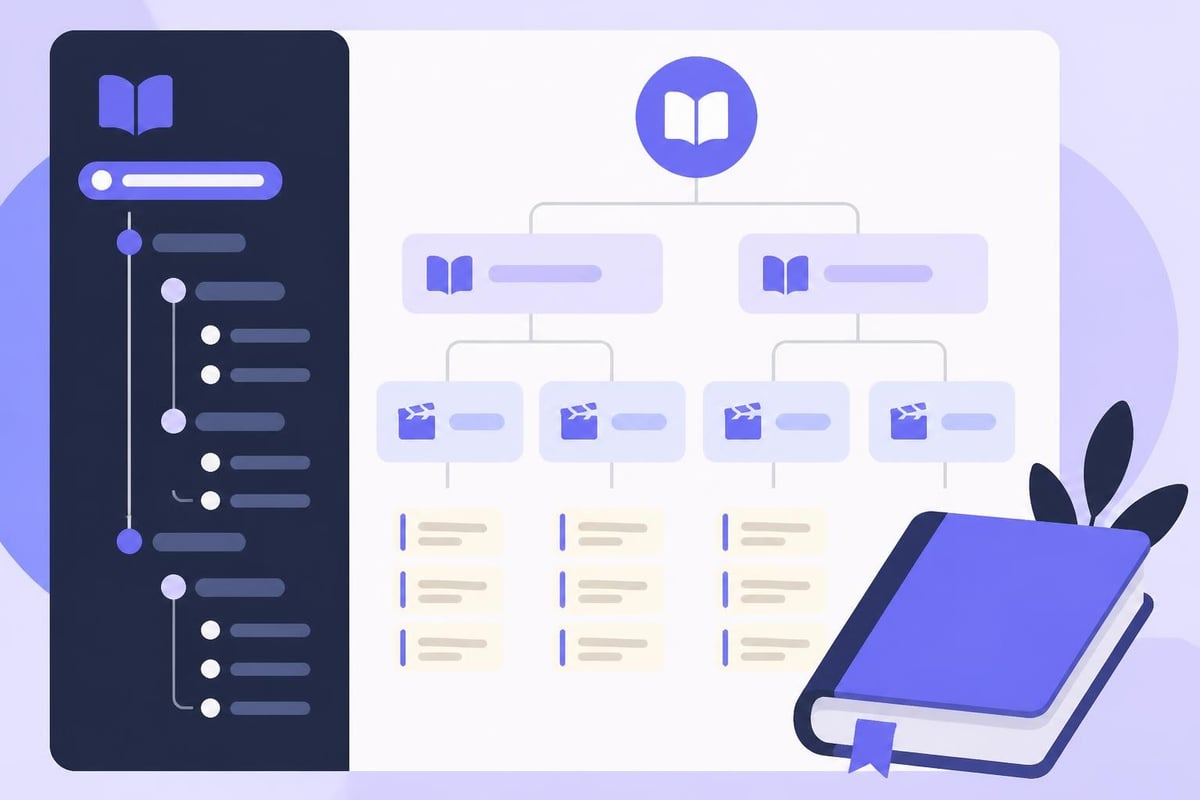 Manuscript organization structure