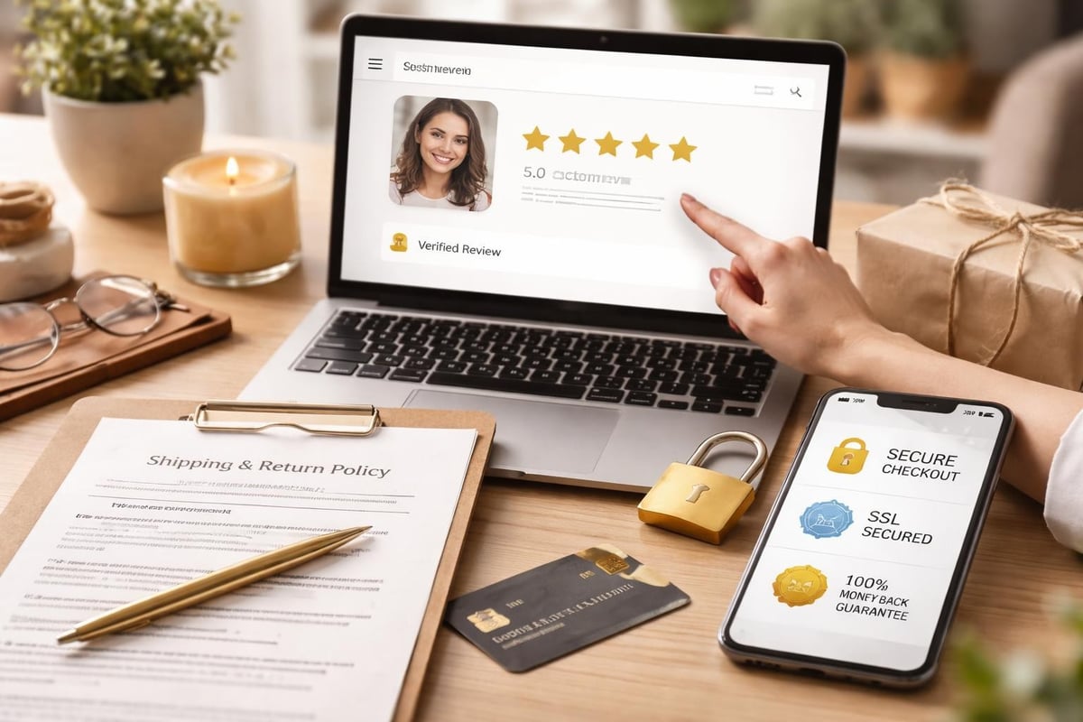 Key trust elements on small business websites