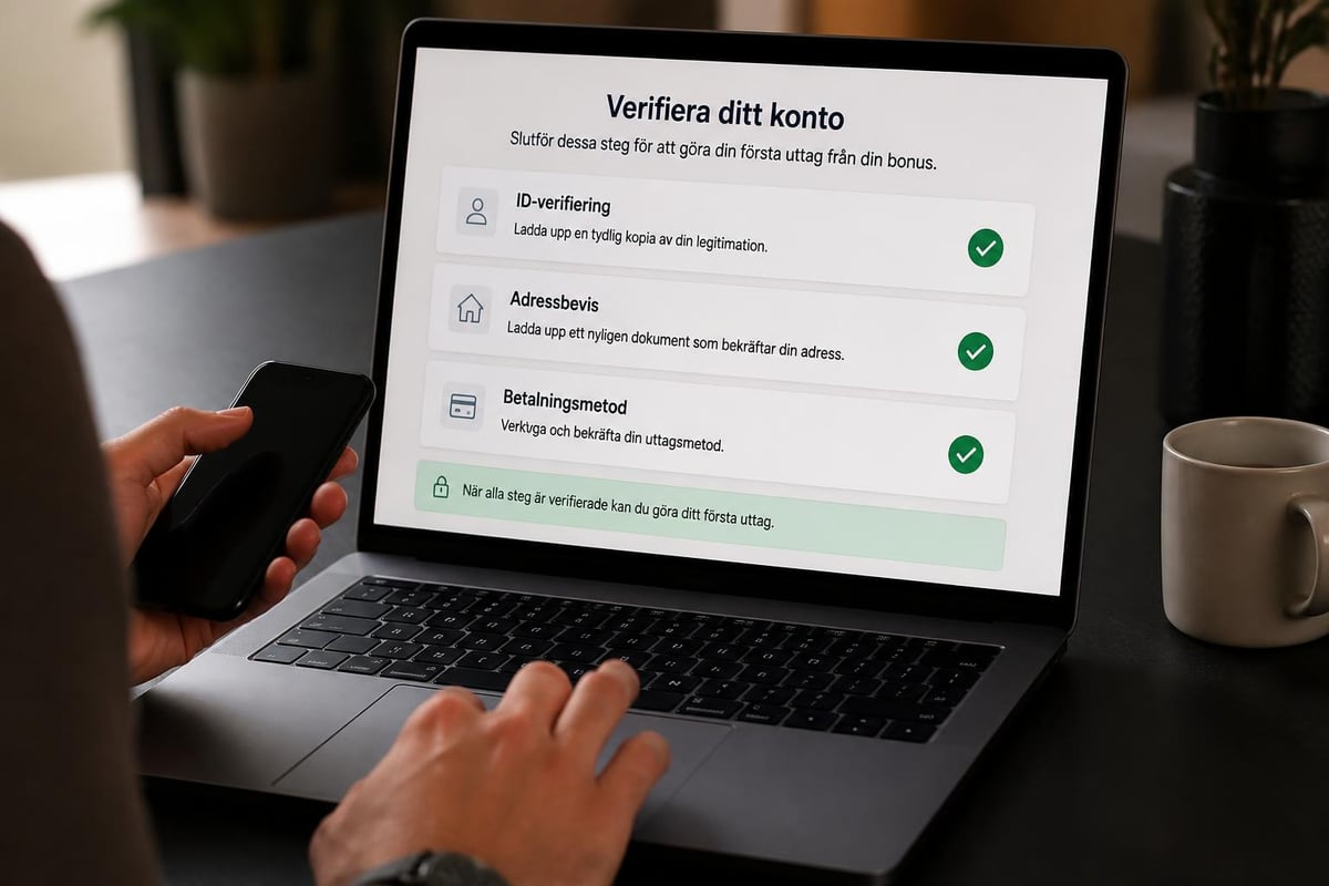 KYC verification process for casino withdrawals