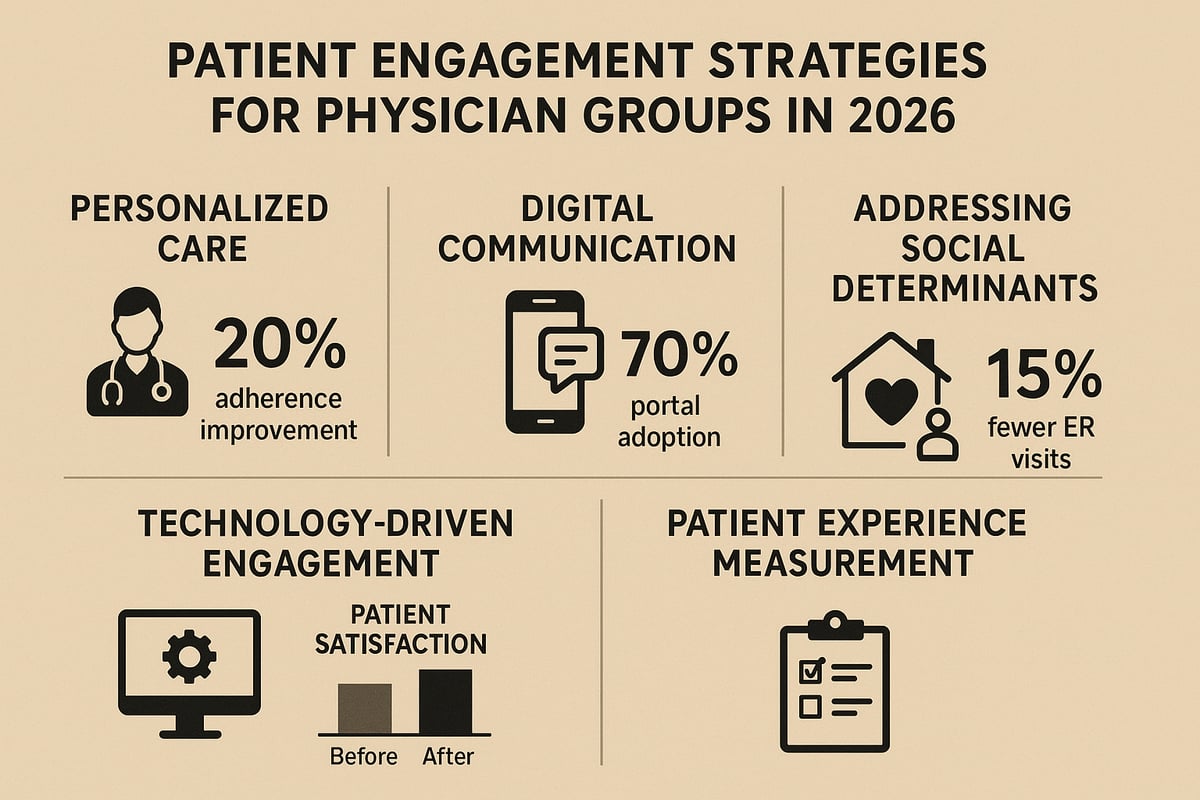 Patient Engagement and Experience in Physician Group Settings