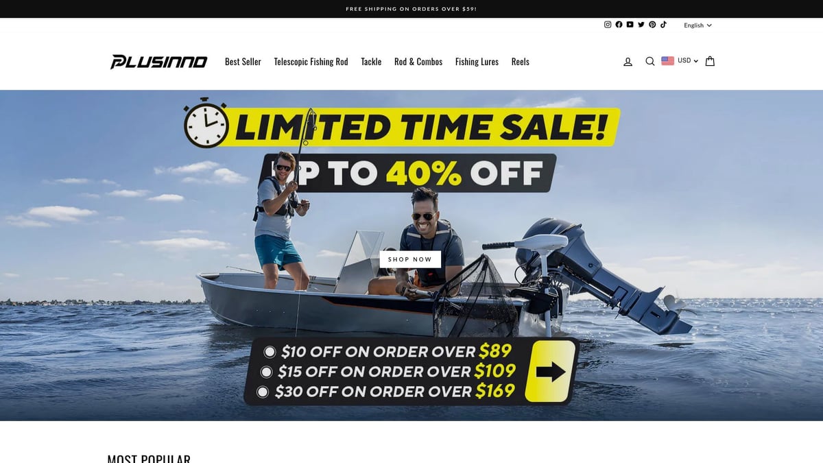 9 Essential Cheapest Fishing Supplies for Budget Anglers 2026 - 4. PLUSINNO Fishing Lures Kit