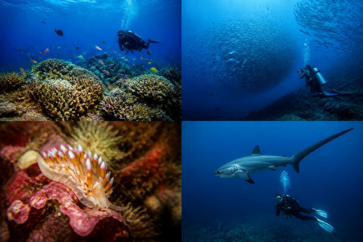 Philippine dive region comparison