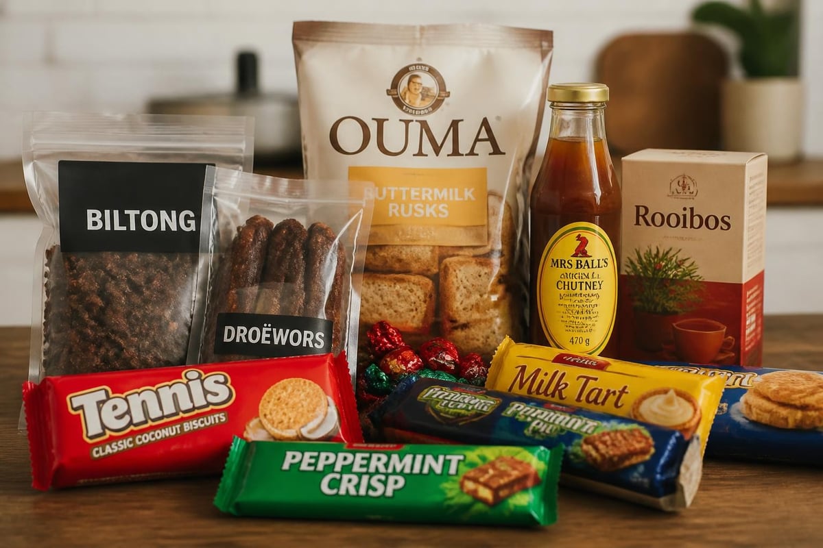 South African grocery categories