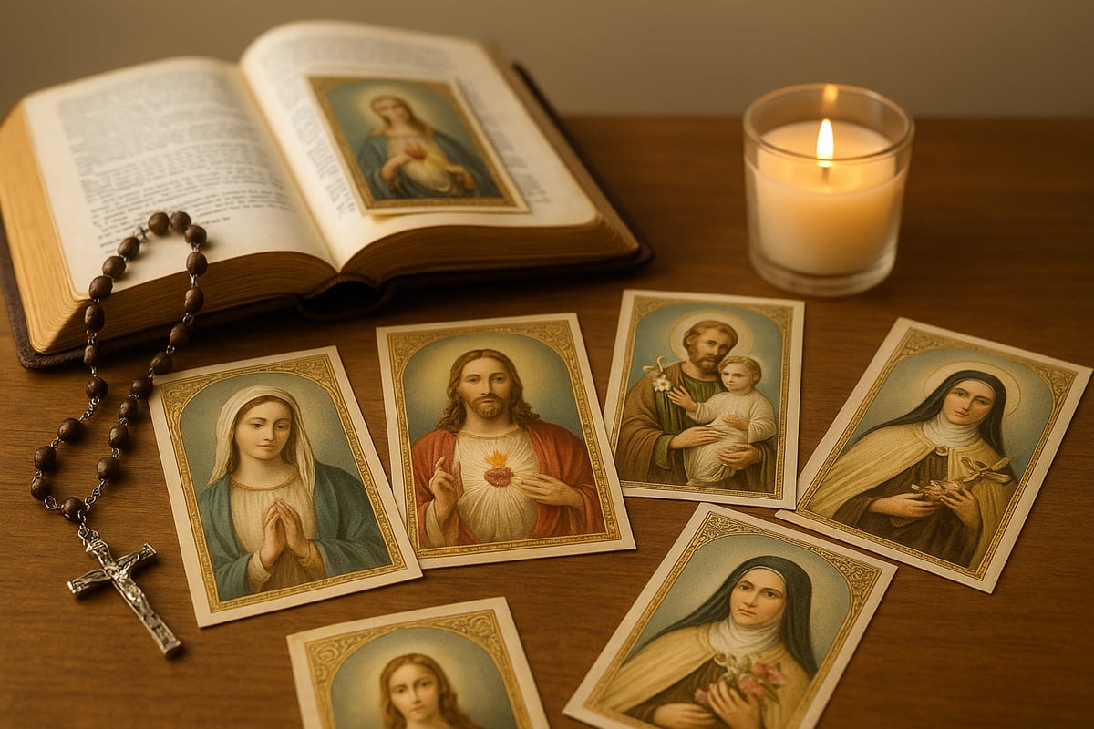 Practical Uses of Catholic Holy Cards in Daily Life
