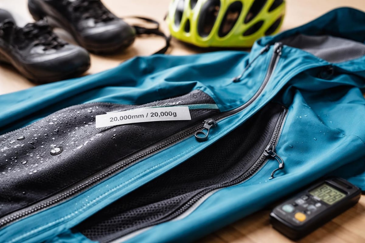 Rain gear technical features