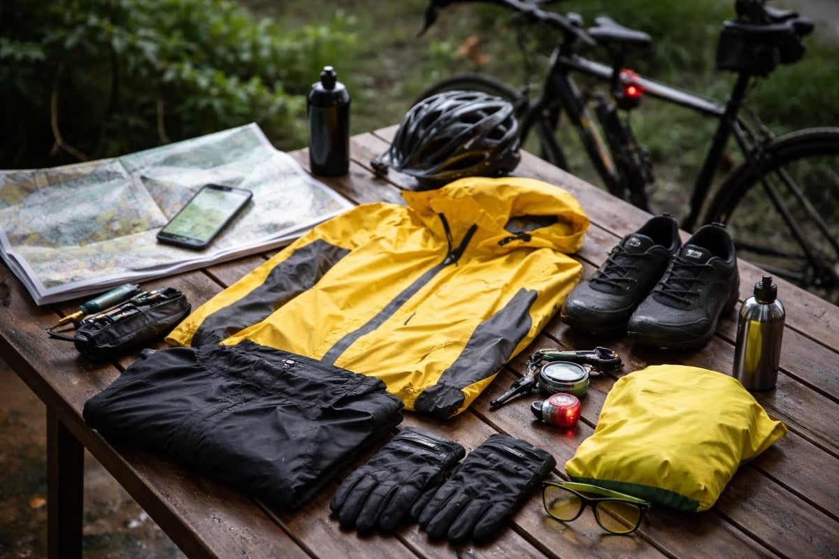 Monsoon cycling preparation