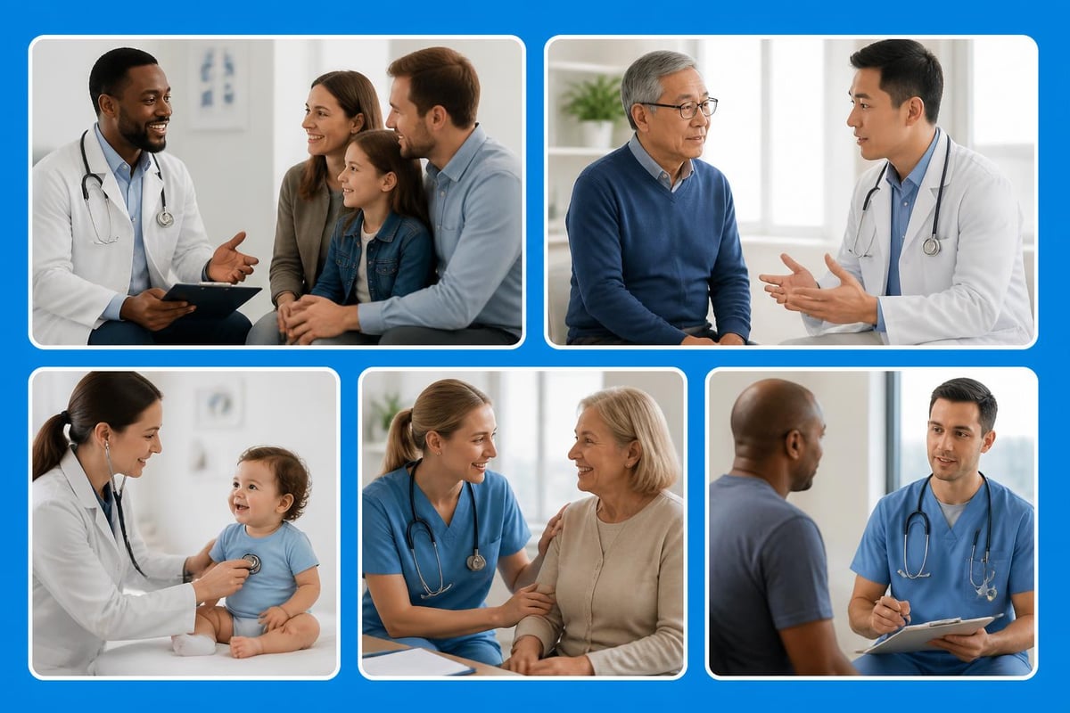 Types of primary health providers