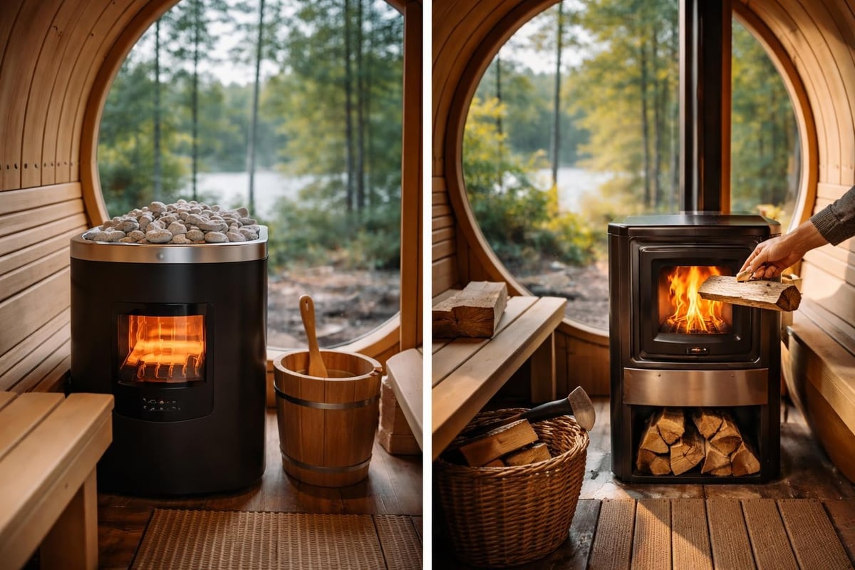Electric vs wood heating comparison