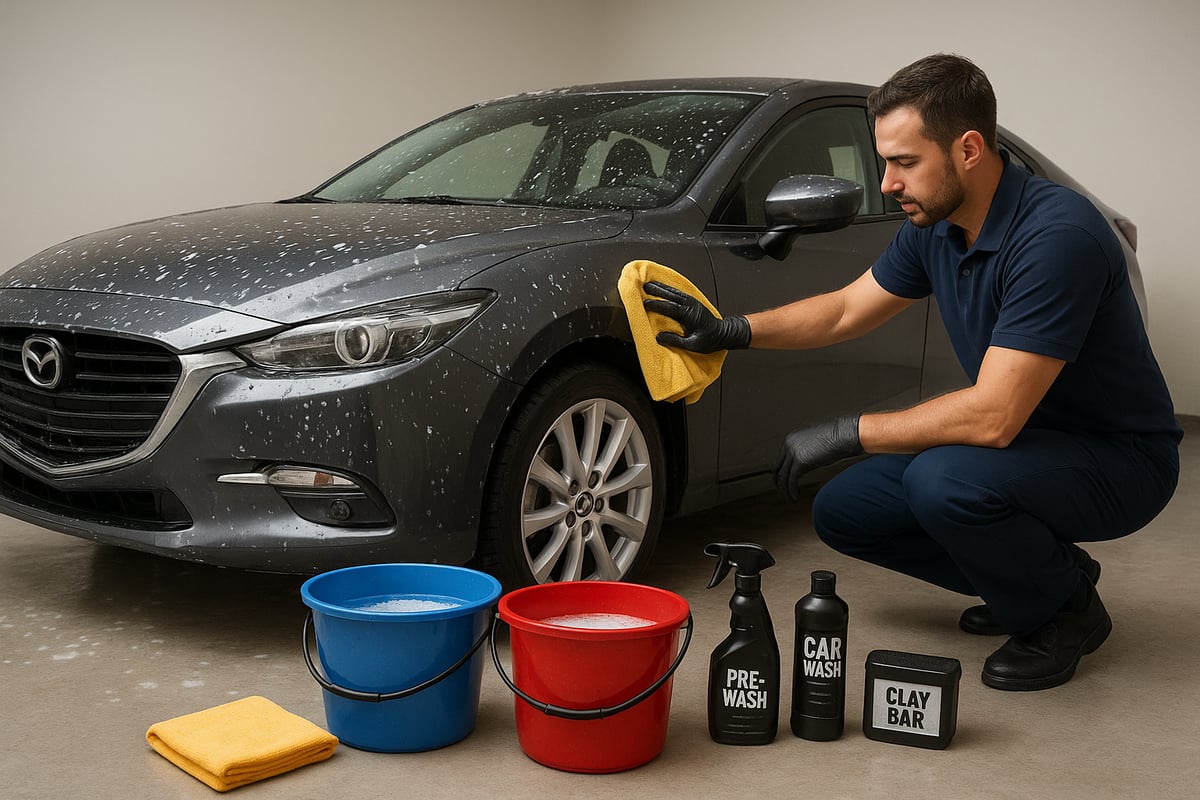 Passo a Passo: Como Lavar o Carro Corretamente em 2025