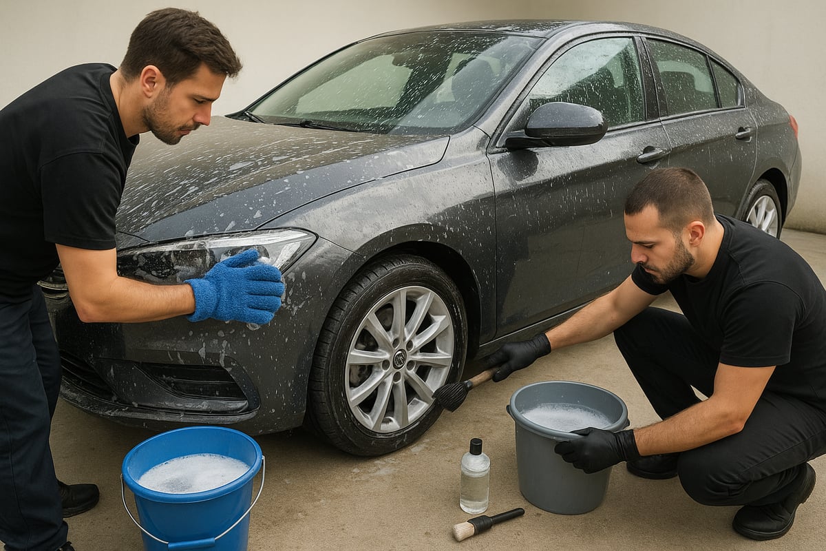 Erros Comuns ao Lavar o Carro e Como Evitá-los