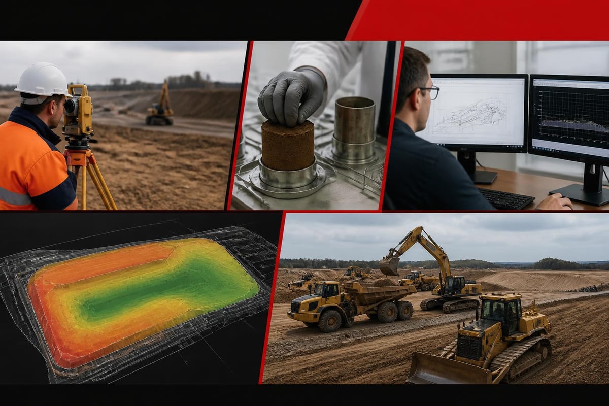 Earthworks planning workflow