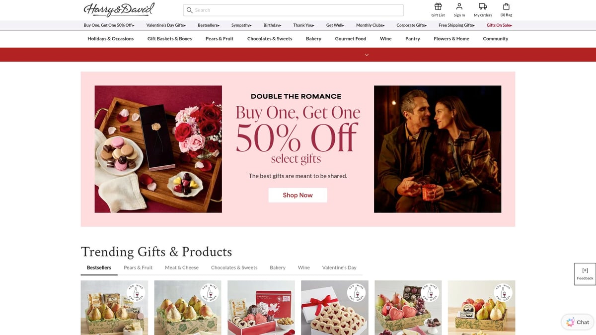 9 Brilliant Holiday Corporate Gift Boxes to Impress in 2026 - Harry & David: Deluxe Holiday Gift Basket