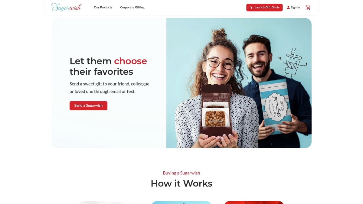 9 Brilliant Holiday Corporate Gift Boxes to Impress in 2026 - Sugarwish: Holiday Treats Box