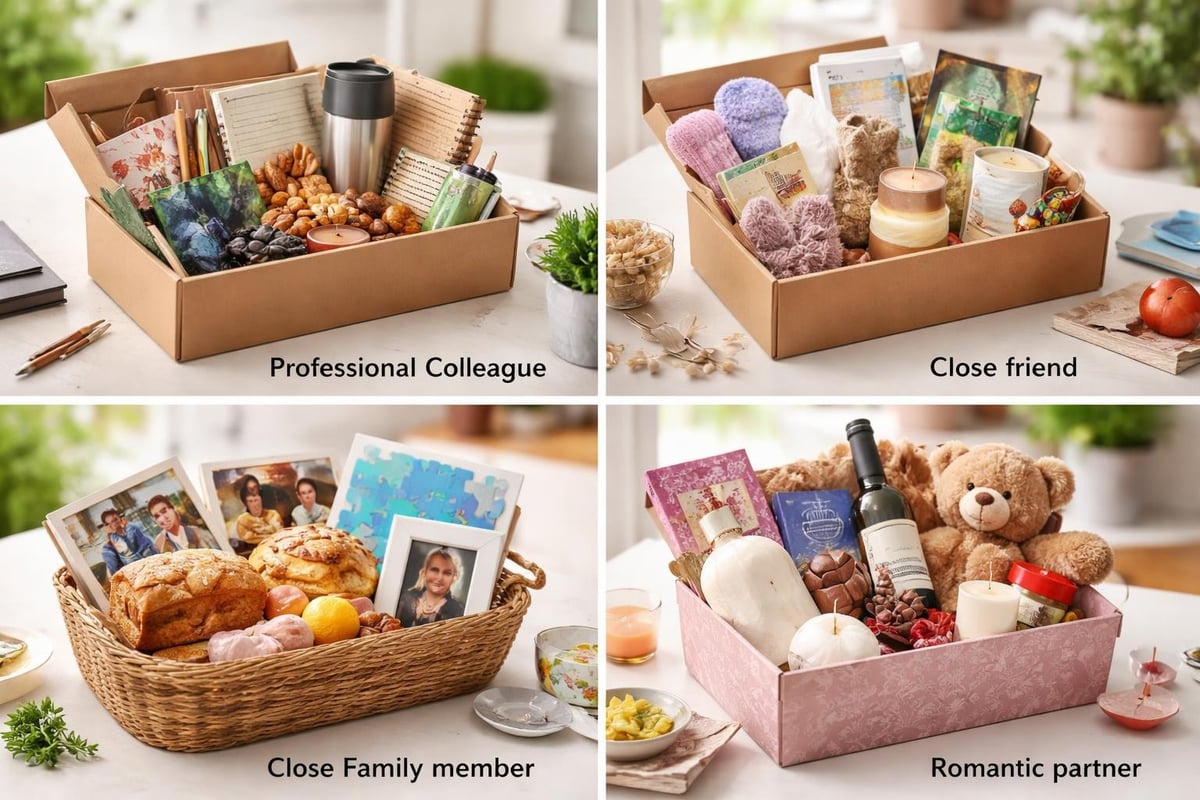 Relationship-appropriate gift selection