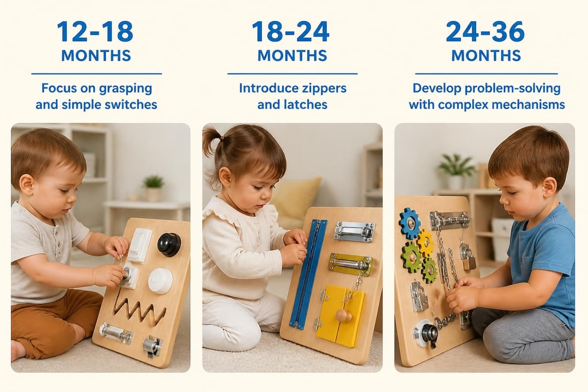 Developmental stages for busy boards