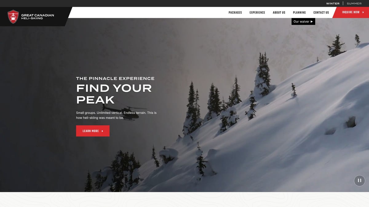 9 Fantastiska Heliskiing Canada Upplevelser 2025 - Great Canadian Heli-Skiing