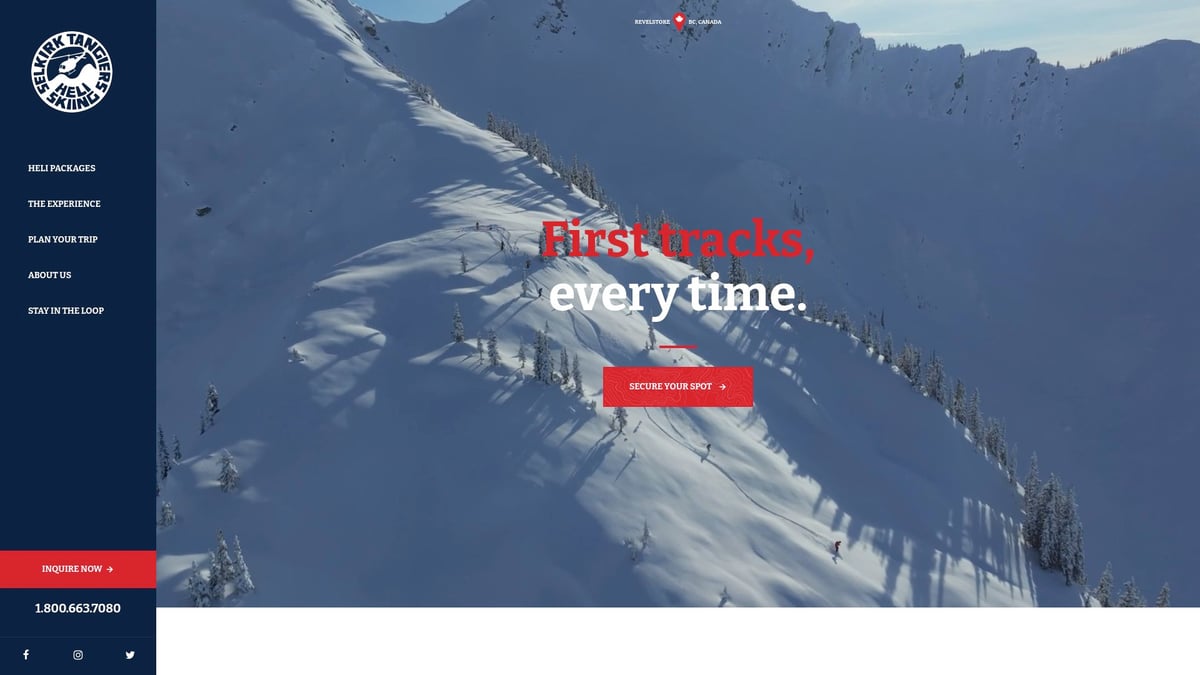 9 Fantastiska Heliskiing Canada Upplevelser 2025 - Selkirk Tangiers Heli Skiing