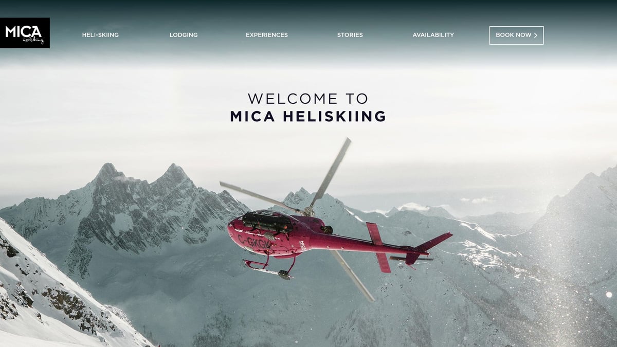 9 Fantastiska Heliskiing Canada Upplevelser 2025 - Mica Heliskiing