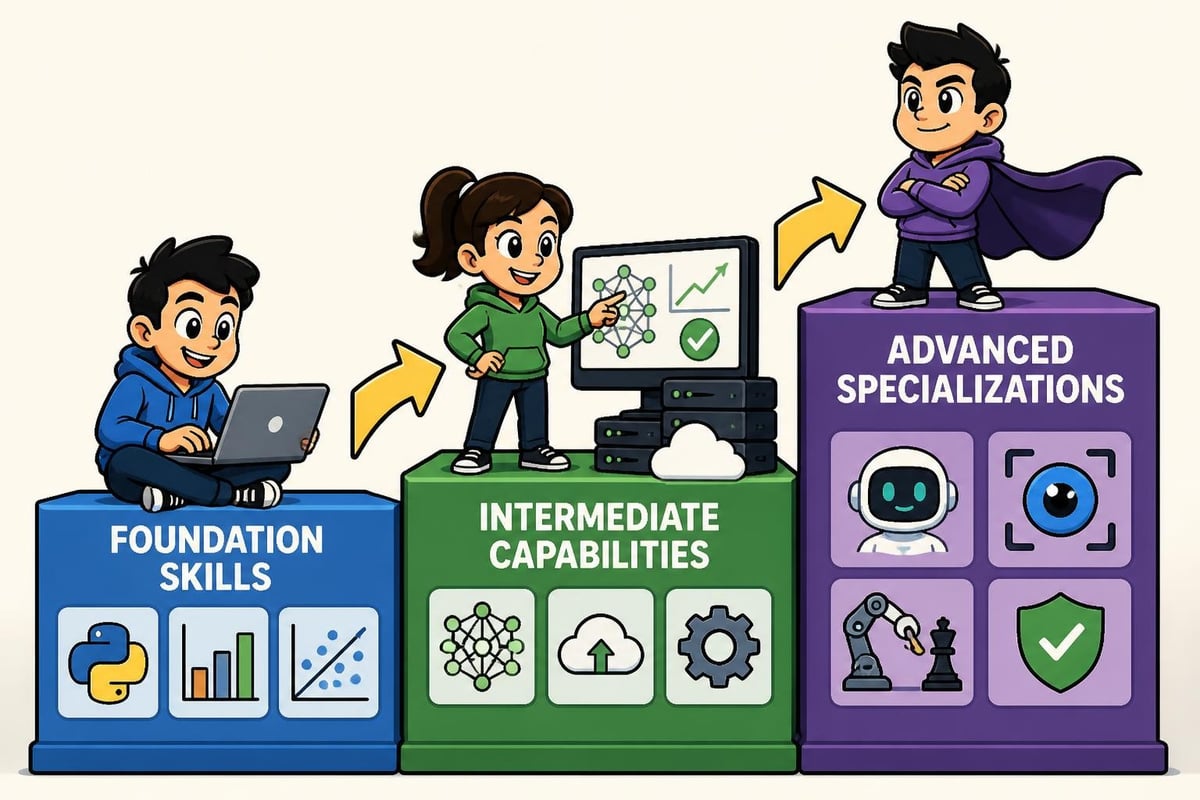 Skill progression pathways