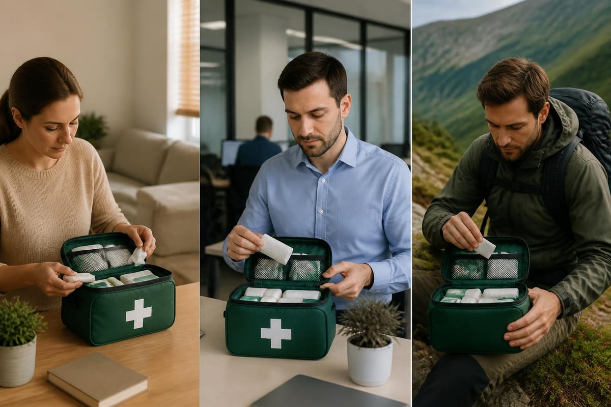 First aid kit applications