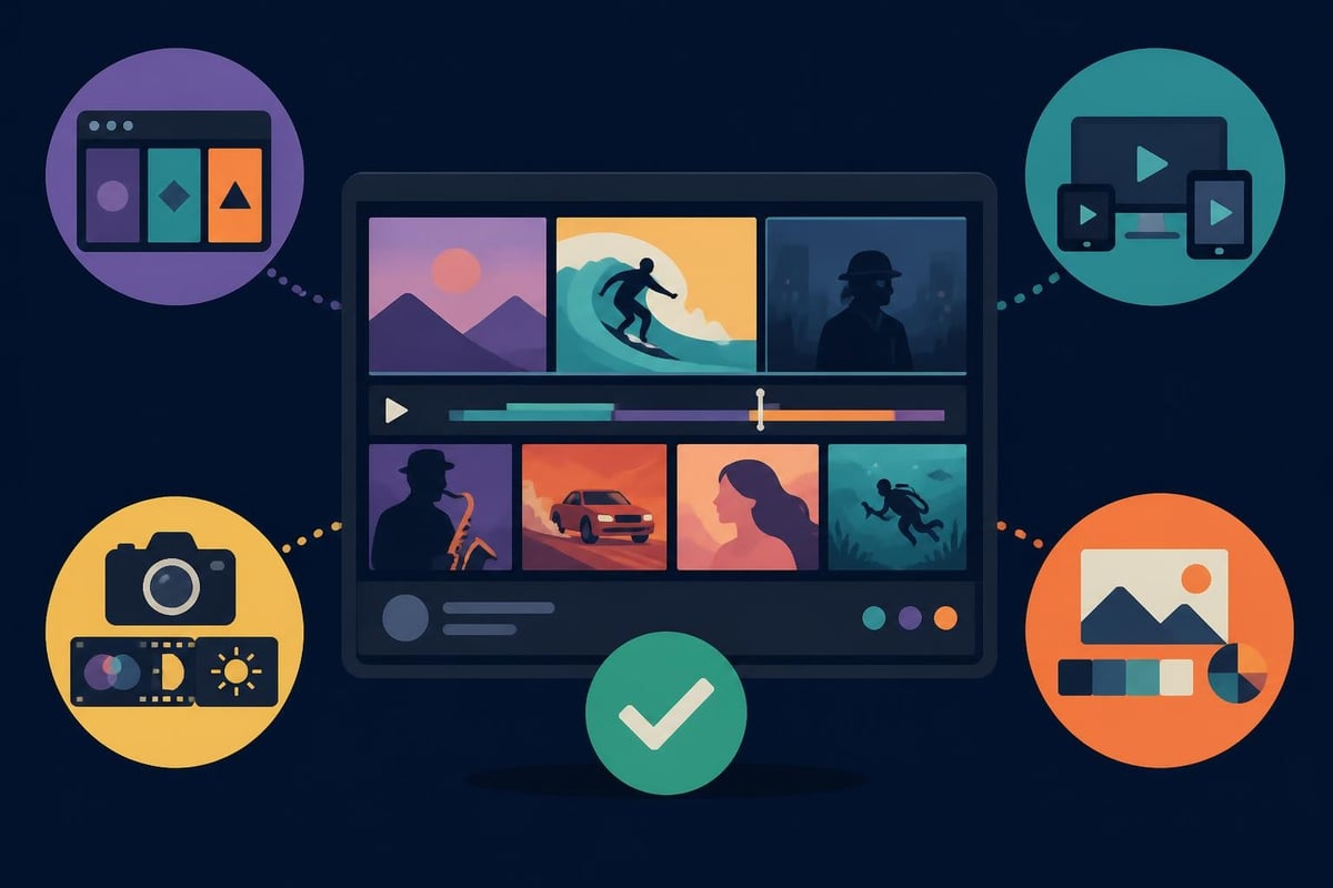 Video editor portfolio review