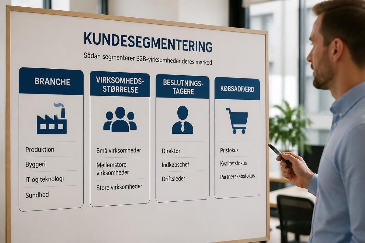 B2B målgruppesegmentering