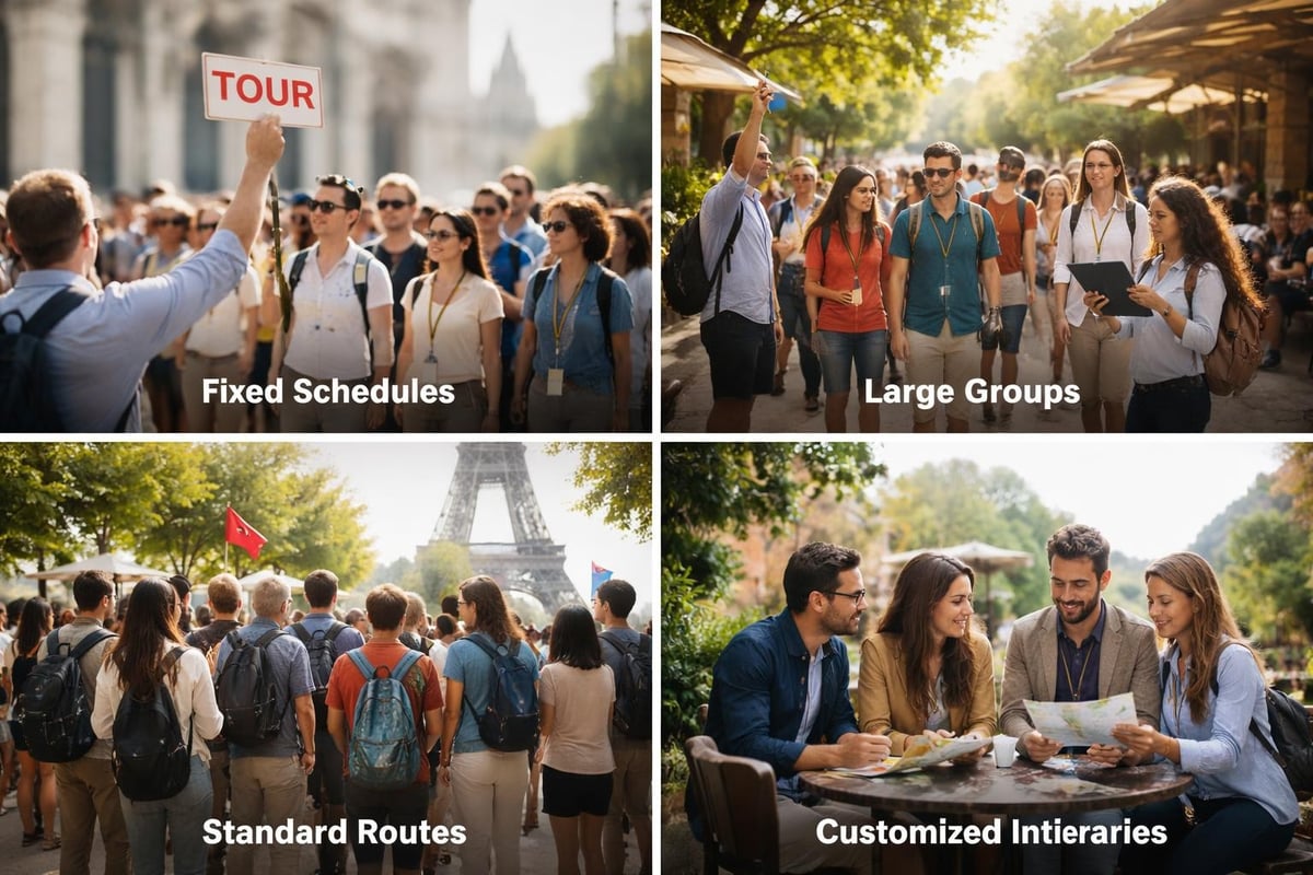 To go tour flexibility concept