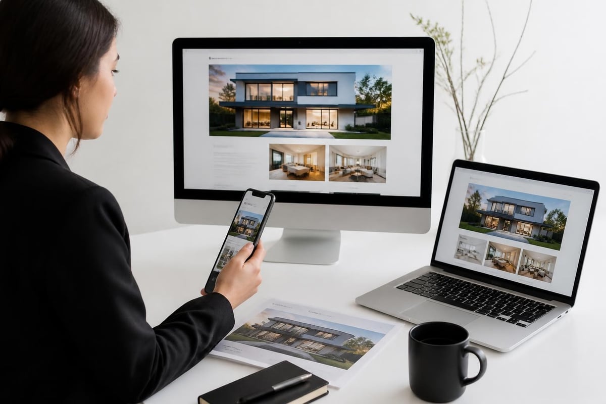 Digital property marketing channels