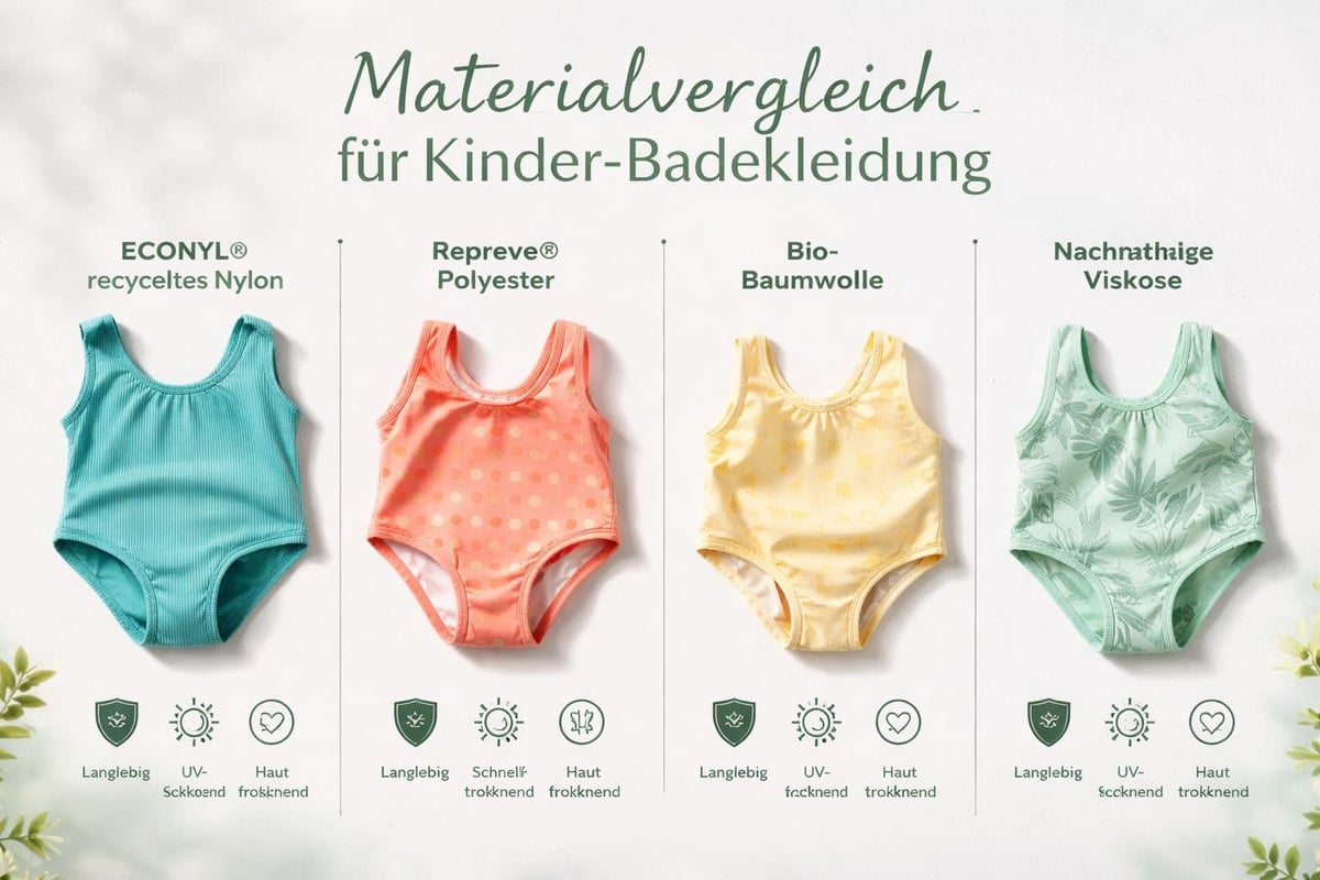 Materialvergleich Kinderbademode