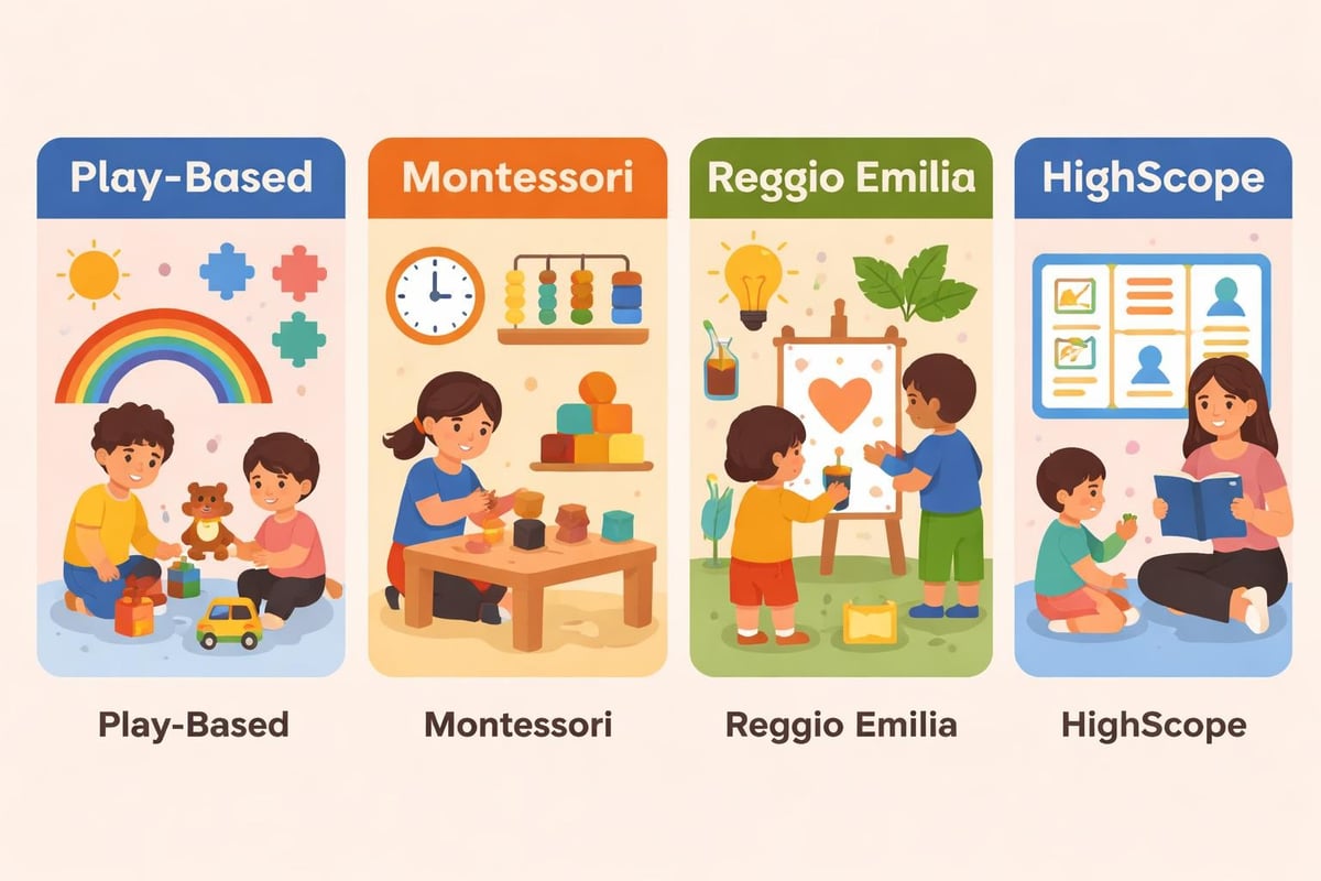 Daycare curriculum comparison