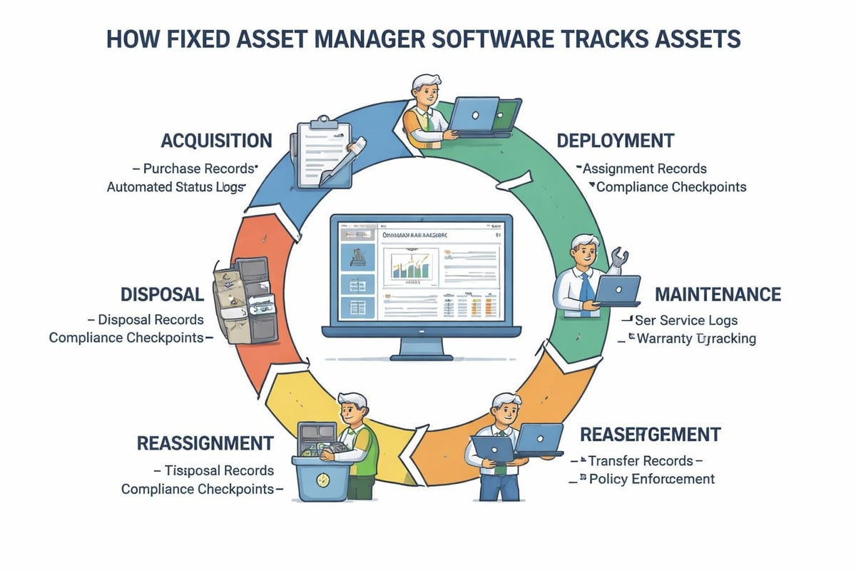 Asset lifecycle stages
