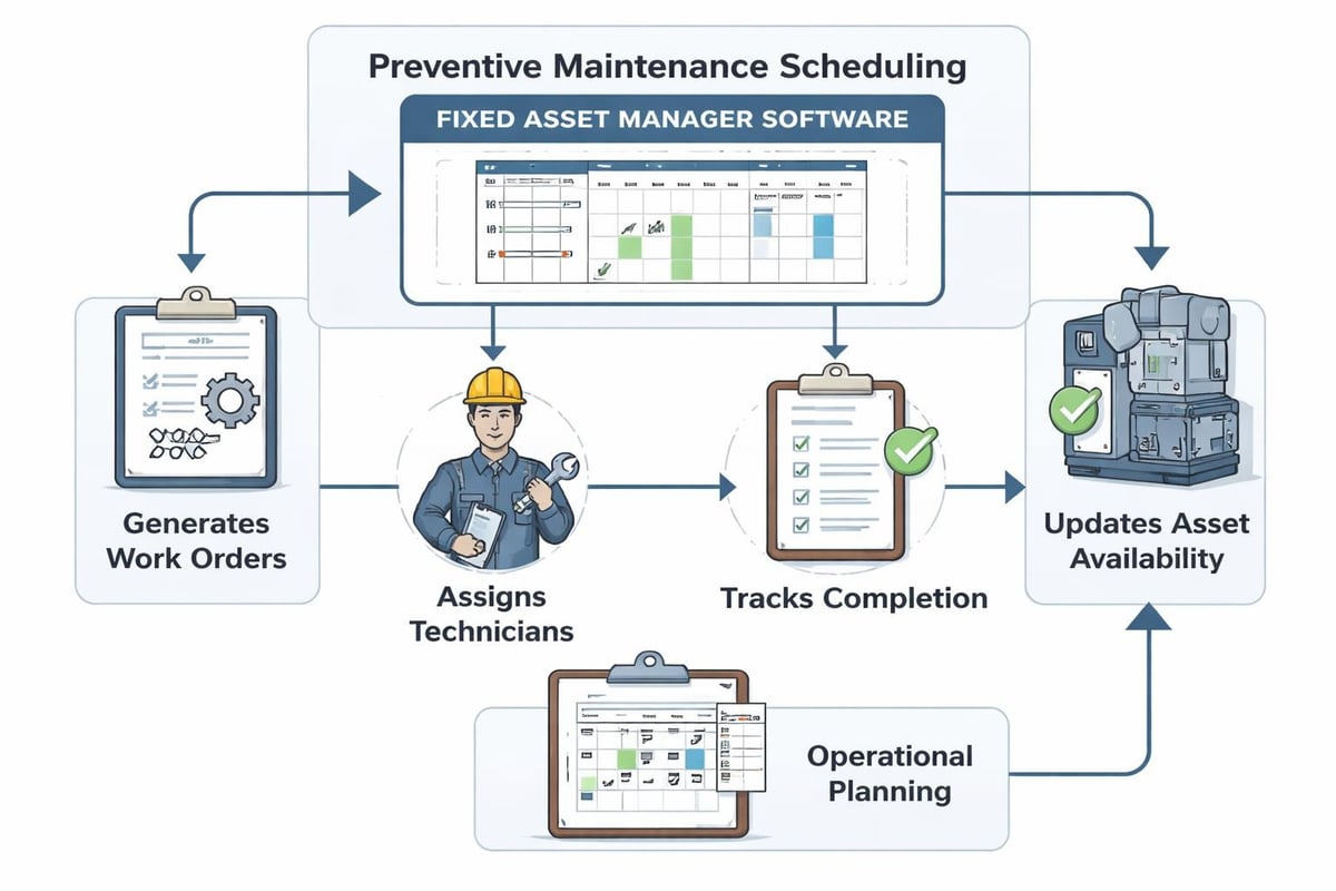 Maintenance workflow automation