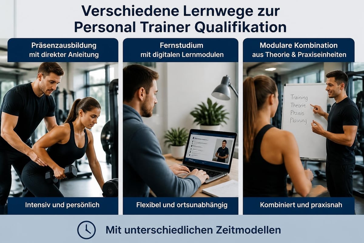 Ausbildungsformate Personal Training